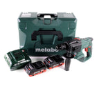 Metabo SBE 18 LTX Akku Schlagbohrmaschine 18 V 24 Nm + 2x LiHD Akku 4,0 Ah + Ladegerät + MetaLoc