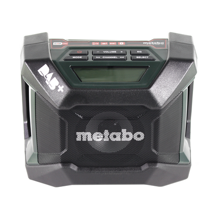 Metabo R 12-18 DAB+ BT Akku Baustellenradio 12-18 V DAB+ + 2x LiHD Akku 4,0 Ah + Ladegerät
