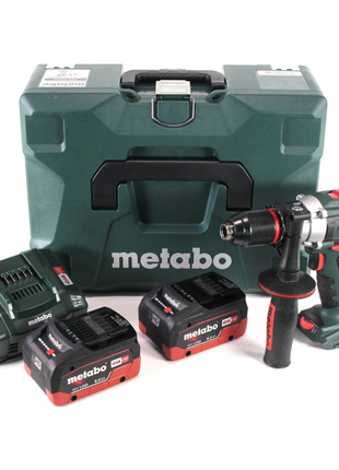 Metabo SB 18 LTX Impuls Akku Schlagbohrschrauber 18 V 110 Nm + 2x LiHD Akku 8,0 Ah + Ladegerät + MetaLoc