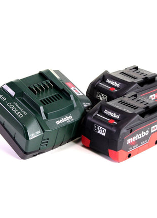 Metabo SB 18 L BL Akku Schlagbohrschrauber 18 V 60 Nm Brushless + 2x LiHD Akku 8,0 Ah + Ladegerät + MetaLoc