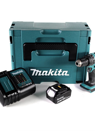 Makita DHP 456 SF1J Akku Schlagbohrschrauber 18 V 50 Nm + Makpac + 1x 3,0Ah Akku + Ladegerät