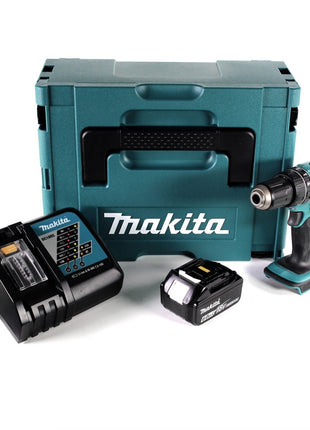 Makita DHP 456 RG1J Akku Schlagbohrschrauber 18 V 50 Nm + Makpac + 1x 6,0Ah Akku + Ladegerät