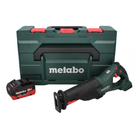 Metabo SSE 18 LTX BL Akku Säbelsäge Reciprosäge 18 V Brushless + 1x Akku 5,5 Ah + metaBOX - ohne Ladegerät - Toolbrothers