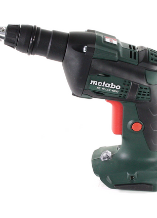 Metabo SE 18 LTX 4000 Akku Trockenbauschrauber 18 V 7 Nm 1/4" + 1x LiHD Akku 4,0 Ah + Ladegerät + MetaLoc