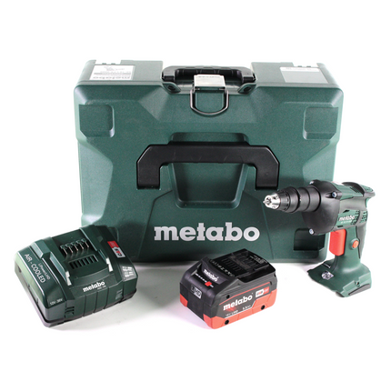 Metabo SE 18 LTX 4000 Akku Trockenbauschrauber 18 V 7 Nm 1/4" + 1x LiHD Akku 5,5 Ah + Ladegerät + MetaLoc