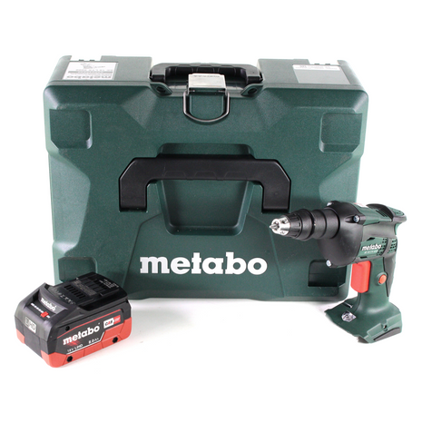 Metabo SE 18 LTX 4000 Akku Trockenbauschrauber 18 V 7 Nm 1/4" + 1x LiHD Akku 8,0 Ah + MetaLoc - ohne Ladegerät