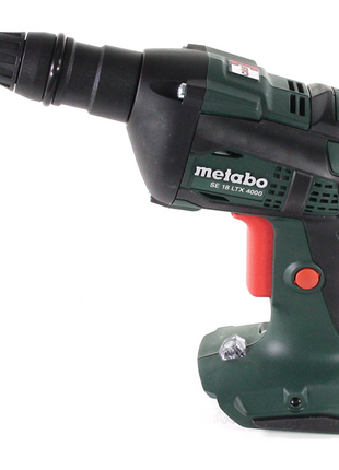 Metabo SE 18 LTX 4000 Akku Trockenbauschrauber 18 V 7 Nm 1/4" + 2x LiHD Akku 8,0 Ah + Ladegerät + MetaLoc