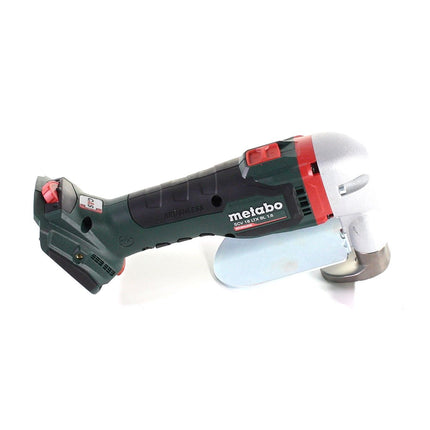 GRATIS 3 Jahre Full Service Rundum Schutz Metabo SCV 18 LTX BL 1.6 Akku Blechschere 18 V Brushless ( 601615840 ) Solo + MetaLoc - ohne Akku, ohne Ladegerät