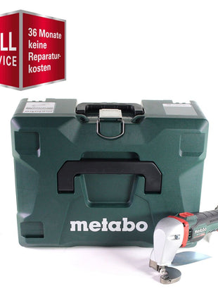 GRATIS 3 Jahre Full Service Rundum Schutz Metabo SCV 18 LTX BL 1.6 Akku Blechschere 18 V Brushless ( 601615840 ) Solo + MetaLoc - ohne Akku, ohne Ladegerät