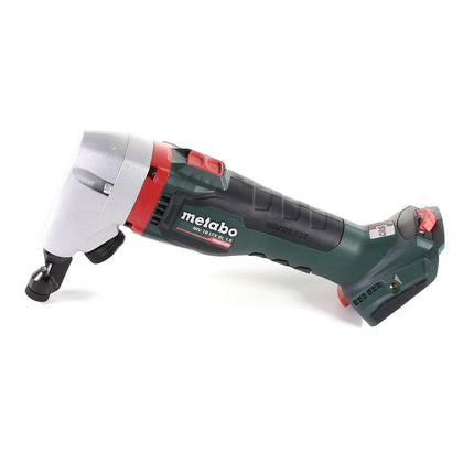 GRATIS 3 Jahre Full Service Rundum Schutz Metabo NIV 18 LTX BL 1.6 Akku Nibbler 18 V Brushless Knabber + 1x LiHD Akku 4,0 Ah + Ladegerät + MetaLoc