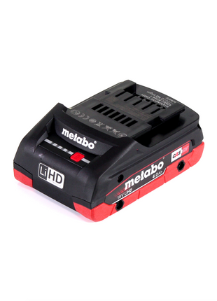 Meuleuse droite à batterie Metabo GA 18 LTX 18 V + 1x batterie LiHD 4,0 Ah + MetaLoc - sans chargeur