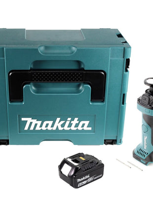 Makita DCO 180 G1J Akumulatorowa przecinarka rotacyjna 18 V 30 000 obr/min + 1x akumulator 6,0 Ah + Makpac - bez ładowarki