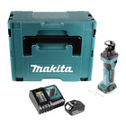 Makita DCO 180 RG1J Akumulatorowa przecinarka rotacyjna 18 V 30 000 obr/min + 1x akumulator 6,0 Ah + ładowarka + Makpac