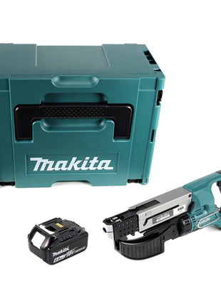 Makita DFR 550 G1J wkrętarka akumulatorowa 18 V 25 - 55 mm + 1x akumulator 6,0 Ah + Makpac - bez ładowarki