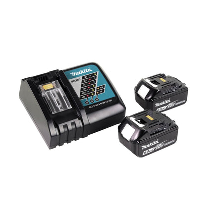 Makita DFR 550 RGJ wkrętarka akumulatorowa 18 V 25 - 55 mm + 2x akumulator 6,0 Ah + ładowarka + Makpac