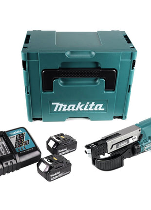 Makita DFR 550 RGJ wkrętarka akumulatorowa 18 V 25 - 55 mm + 2x akumulator 6,0 Ah + ładowarka + Makpac