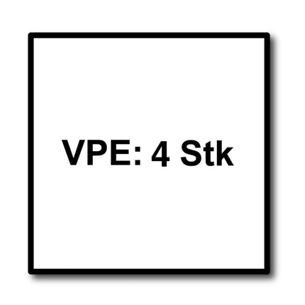 Meisterling Kraftpapier Klebeband 60 mm x 25 m 4 Stk. ( 4x 006300000120 ) Acrylat Dispersions Klebeband