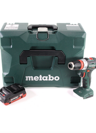 Metabo BS 18 L BL Q perceuse-visseuse sans fil 18 V 60 Nm sans balais + 1x batterie LiHD 4,0 Ah + MetaLoc - sans chargeur