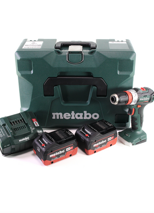 Metabo BS 18 L BL Q perceuse-visseuse sans fil 18 V 60 Nm sans balais + MetaLoc + 2x batterie 8,0 Ah LiHD + chargeur