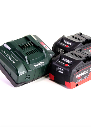 Metabo BS 18 L BL Q perceuse-visseuse sans fil 18 V 60 Nm sans balais + MetaLoc + 2x batterie 8,0 Ah LiHD + chargeur