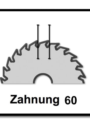 Festool Universal Sägeblatt W60 260 x 2,5 x 30 mm 2 Stück ( 2x 494604 ) für Kapp Zugsäge KS 120 und KS 88 - Toolbrothers