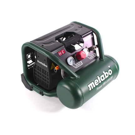 Sprężarka Metabo Power 180-5 W OF 8 bar 1,1 kW + wąż spiralny 7,5 m + pistolet do przedmuchiwania + pompka do opon