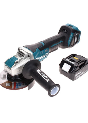 Makita DGA 519 F1 Meuleuse d'angle sans fil 18 V 125 mm Brushless X-Lock + 1x batterie 3,0 Ah - sans chargeur