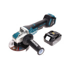 Makita DGA 519 F1 Meuleuse d'angle sans fil 18 V 125 mm Brushless X-Lock + 1x batterie 3,0 Ah - sans chargeur