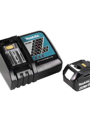 Makita DGA 519 RM1J Akumulatorowa szlifierka kątowa 18 V 125 mm bezszczotkowa X-Lock + 1x akumulator 4,0 Ah + ładowarka + Makpac