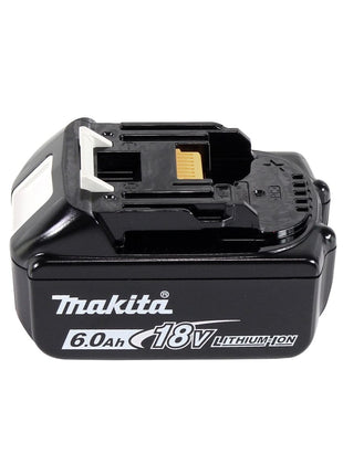 Makita DGA 519 G1J Akumulatorowa szlifierka kątowa 18 V 125 mm bezszczotkowa X-Lock + 1x akumulator 6,0 Ah + Makpac - bez ładowarki