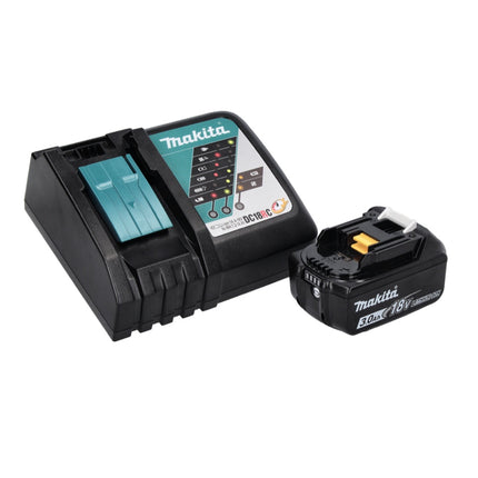 Makita DKP 181 RF1 strug akumulatorowy 82 mm 18 V bezszczotkowy + 1x akumulator 3,0 Ah + ładowarka