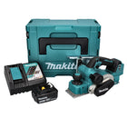 Makita DKP 181 RF1J Strugarka akumulatorowa 82 mm 18 V bezszczotkowa + 1x akumulator 3,0 Ah + ładowarka + Makpac