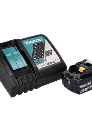 Makita DKP 181 RM1 strug akumulatorowy 82 mm 18 V bezszczotkowy + 1x akumulator 4,0 Ah + ładowarka