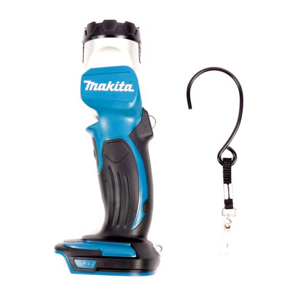 Makita BML 802 RG Lampa akumulatorowa do akumulatorów 14,4 i 18V + 2x akumulator 6,0 Ah + ładowarka