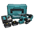 Makita DKP 181 RMJ strug akumulatorowy 82 mm 18 V bezszczotkowy + 2x akumulator 4,0 Ah + ładowarka + Makpac