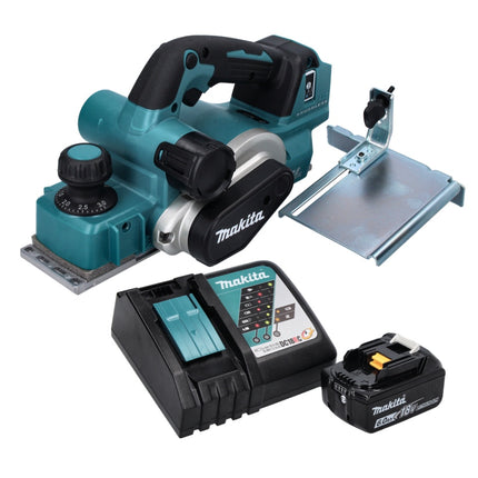Makita DKP 181 RG1 strug akumulatorowy 82 mm 18 V bezszczotkowy + 1x akumulator 6,0 Ah + ładowarka