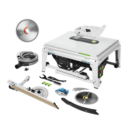 Sierra de mesa Festool TKS 80 EBS 2200 W 254 mm (575781) + hoja de sierra circular especial TF80 L (575977)