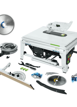 Festool TKS 80 EBS Tischkreissäge 2200 Watt 254 mm ( 575781 ) + Spezial Kreissägeblatt TF80 A ( 575978 ) + 1x KT-TKS 80 Patrone ( 575851 )