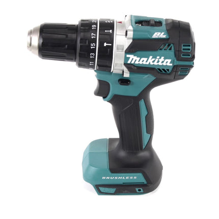 Makita DHP 484 RG1 akumulatorowa wiertarko-wkrętarka udarowa 18 V 54 Nm bezszczotkowa + 1x akumulator 6,0 Ah + ładowarka