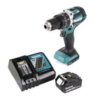 Makita DHP 484 RG1 Akku Schlagbohrschrauber 18 V 54 Nm Brushless + 1x Akku 6,0 Ah + Ladegerät