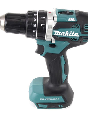 Makita DHP 484 RG Perceuse à percussion sans fil 18 V 54 Nm brushless + 2x Batteries 6,0 Ah + Chargeur