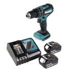 Makita DHP 485 RG akumulatorowa wiertarko-wkrętarka udarowa 18 V 50 Nm bezszczotkowa + 2x akumulator 6,0 Ah + ładowarka