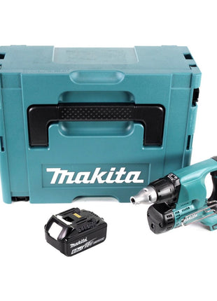 Makita DFS 450 G1J Akku Schnellbauschrauber Trockenbauschrauber 18 V + 1x Akku 6,0 Ah + Makpac - ohne Ladegerät