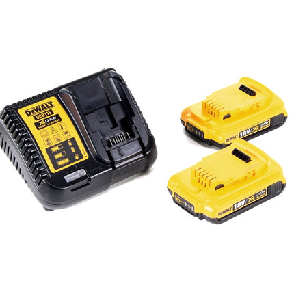 DeWalt DCS 369 D2 Akku Säbelsäge 18 V + 2x Akku 2,0 Ah + Ladegerät + TSTAK - Toolbrothers