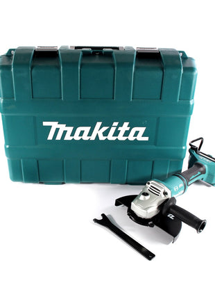 Amoladora angular a batería Makita DGA 900 ZK 36 V (2x 18 V) 230 mm sin escobillas solo + estuche - sin batería, sin cargador