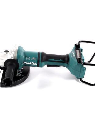 Makita DGA 900 MK Akku Winkelschleifer 36 V ( 2x 18 V ) 230 mm Brushless + 2x Akku 4,0 Ah + Koffer - ohne Ladegerät