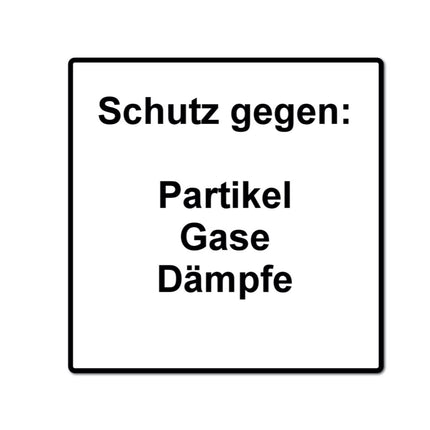 Dräger X-plore 3500 M Atemschutz Maske Halbmaske für Bajonettfilter Größe M + 2x X-plore P3 R Partikelfilter ( 6738011 )