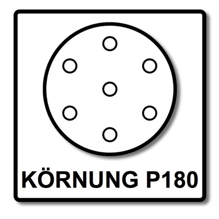 Festool STF D225/128 Schleifscheibe Granat P180 225 mm 25 Stk. ( 205660 ) für Langhalsschleifer PLANEX - Toolbrothers