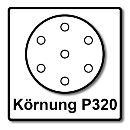 Festool STF D225/128 Schleifscheibe Granat P320 225 mm 25 Stk. ( 205664 ) für Langhalsschleifer PLANEX - Toolbrothers