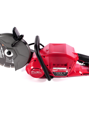 Amoladora de corte a batería Milwaukee M18 FCOS230-401C 18 V 230 mm sin escobillas + 1x batería 4,0 Ah + cargador